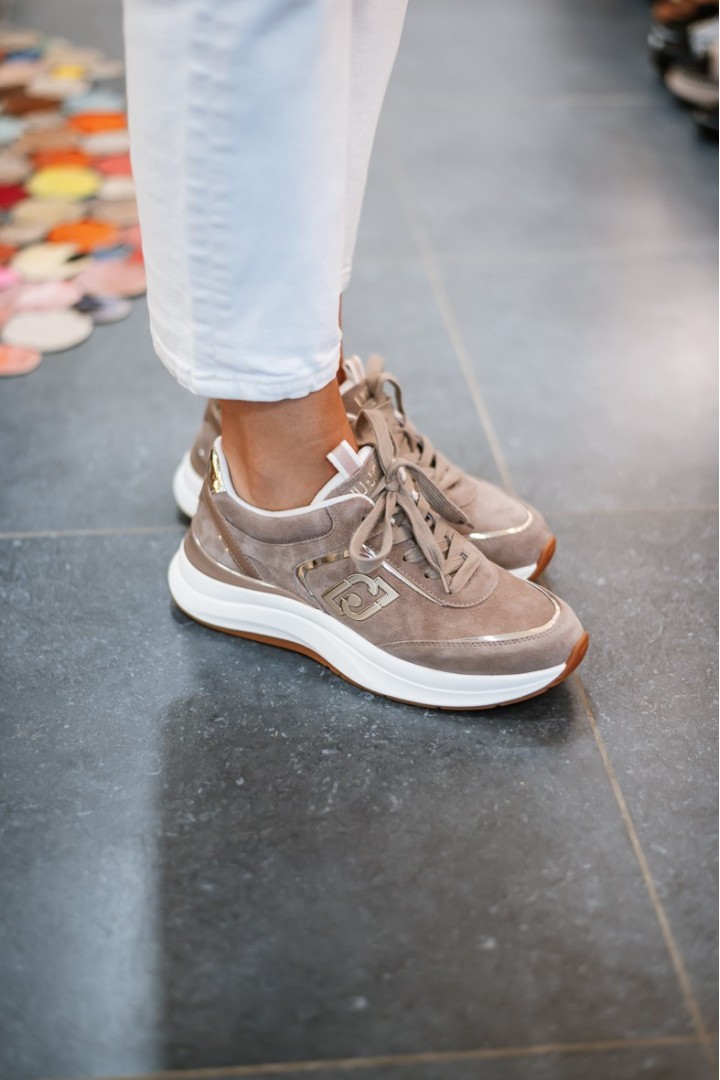 LIUJO STARDUST SNEAKER COW SUEDE/MIR