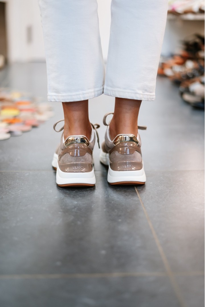 LIUJO STARDUST SNEAKER COW SUEDE/MIR