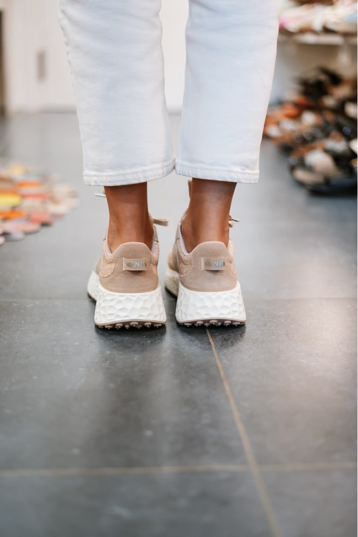 NAME CARTER JOGGER CRYS NUDE/GOLD/NUDE