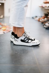 NO NAME TYLER COURT PONY CREAM/BLACK