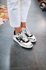 NO NAME TYLER COURT PONY CREAM/BLACK