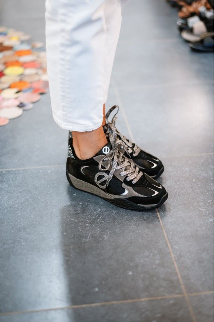 NO NAME KATE SNEAKER BLACK CARBONE