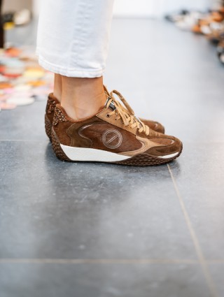NO NAME KATE SNEAKER CHOCO...