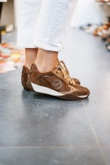 NO NAME KATE SNEAKER CHOCO CAMEL