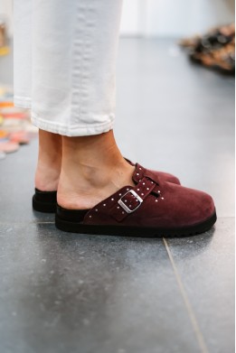 SCHOLL BEATRIZ CLOG CHERRY