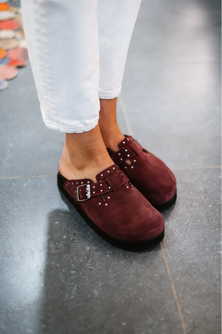 SCHOLL BEATRIZ CLOG CHERRY