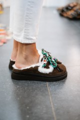 DWRS NOVA DARK BROWN OFF WHITE