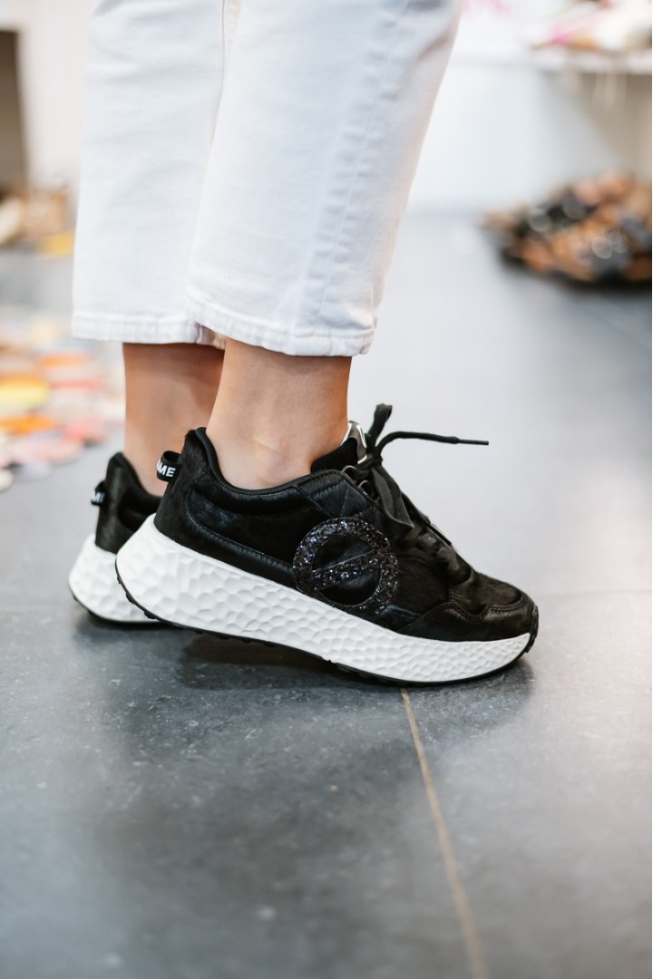 NAME CARTER JOGGER PONY GLITTER BLACK