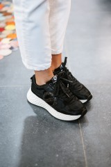 NAME CARTER JOGGER PONY GLITTER BLACK