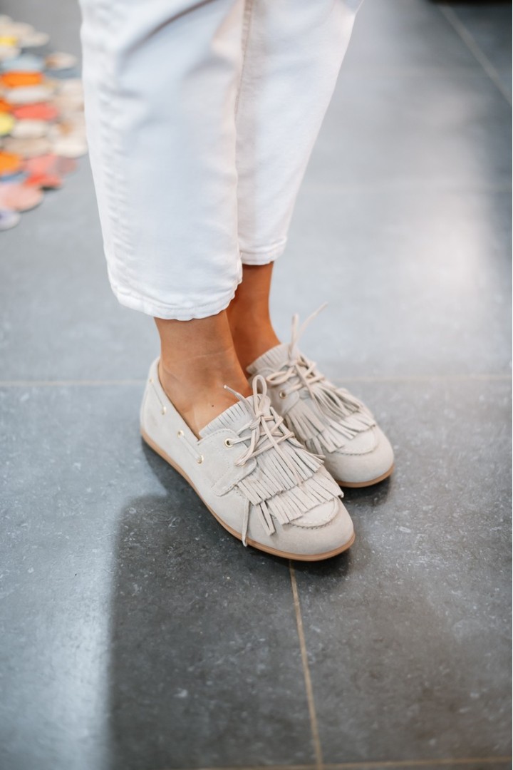 DWRS LATTY FRINGES BEIGE