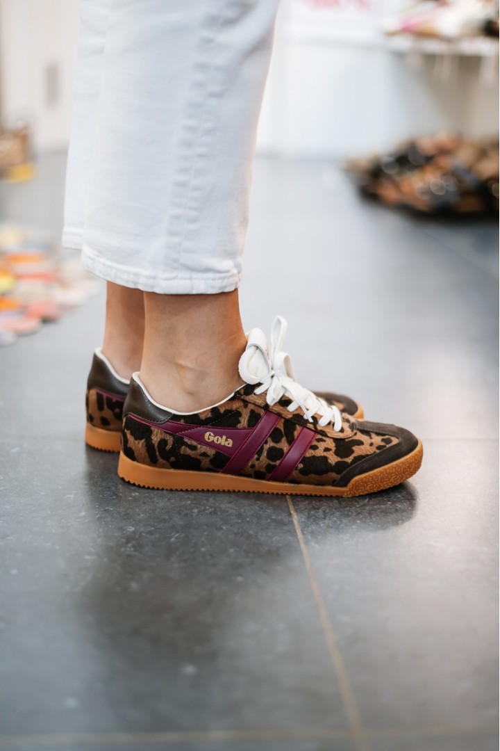 GOLA CLB 867 ELAN SAVANNA TRAINER TAN/CERISE/MOCHA