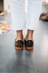 GOLA CLB 867 ELAN SAVANNA TRAINER TAN/CERISE/MOCHA
