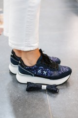 SUN68 Z46219 BIG ALLY SEQUIN NAVY BLUE