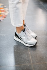 SUN68 Z46230 BIG STARGIRL GLITTER ARGENTO
