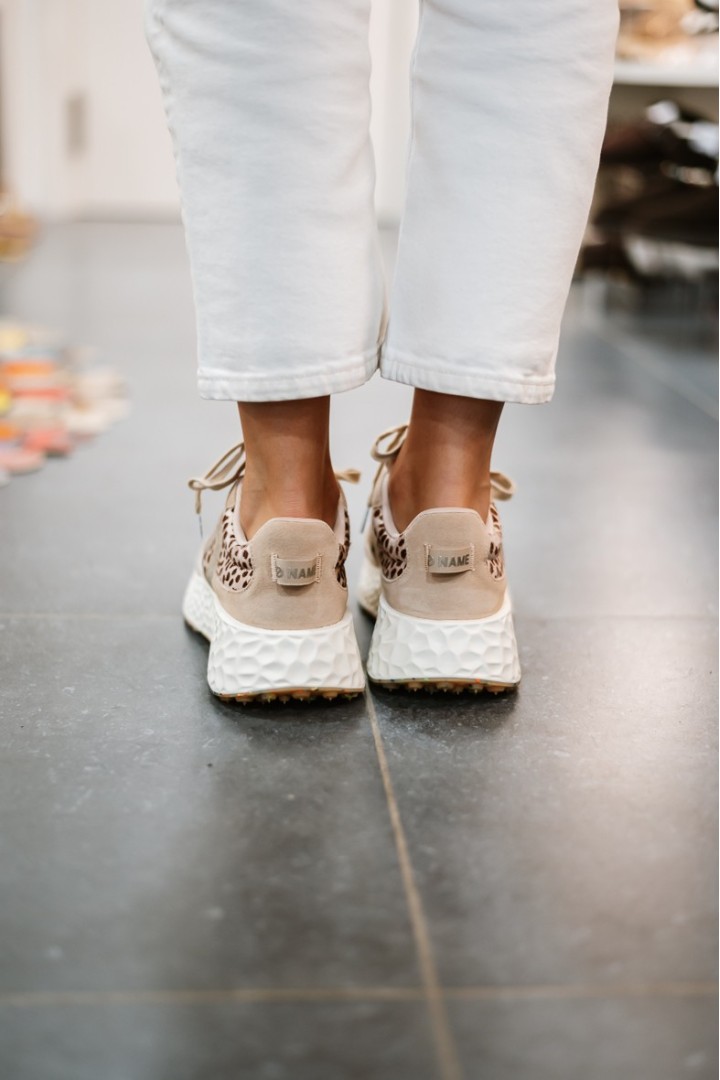 NO NAME CARTER JOGGER LEO CREAM/NUDE