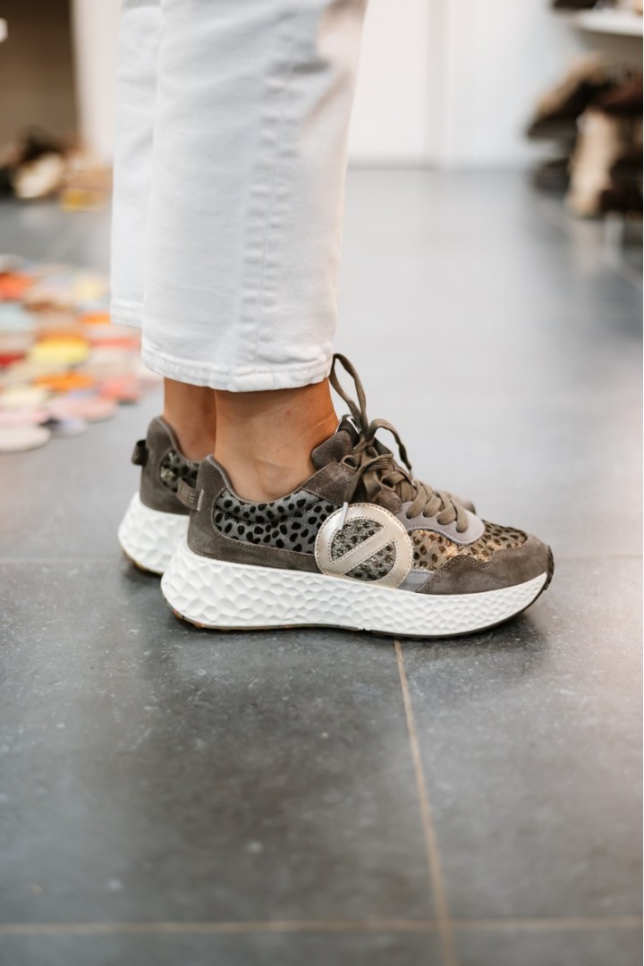 NO NAME CARTER JOGGER LEO GREY/CARBONE
