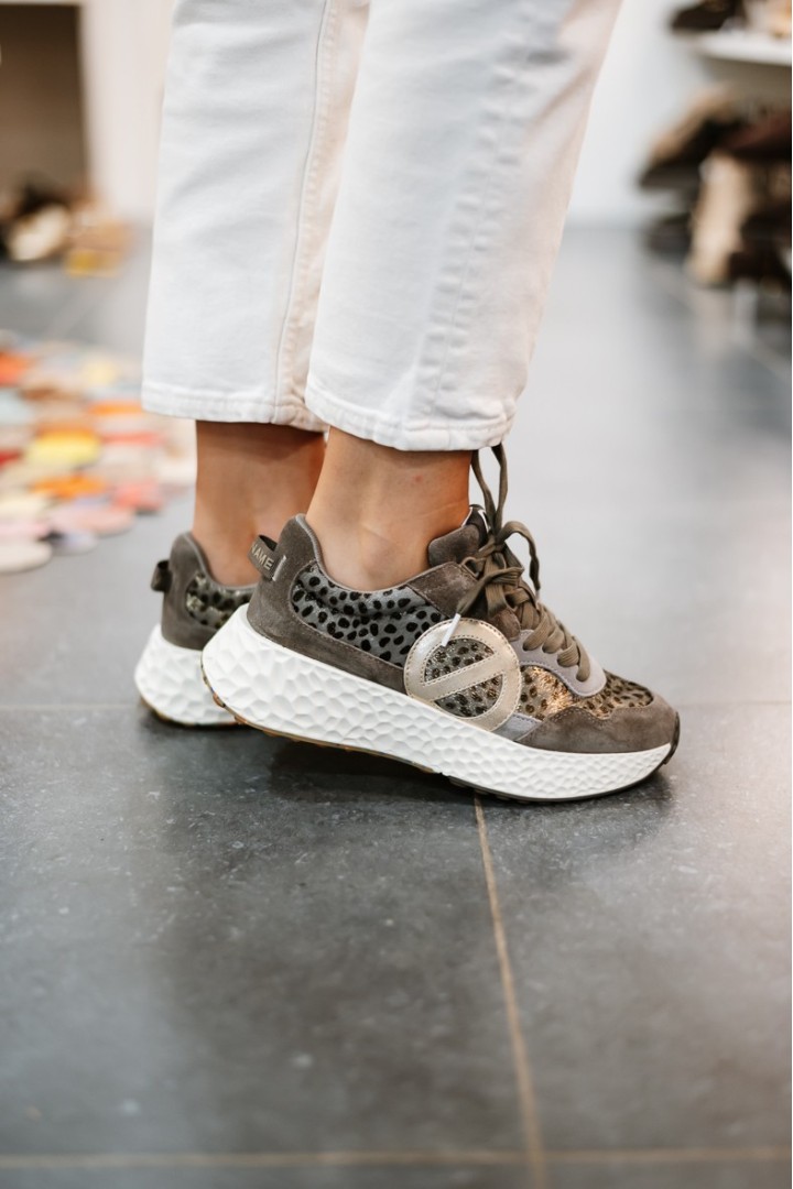 NO NAME CARTER JOGGER LEO GREY/CARBONE