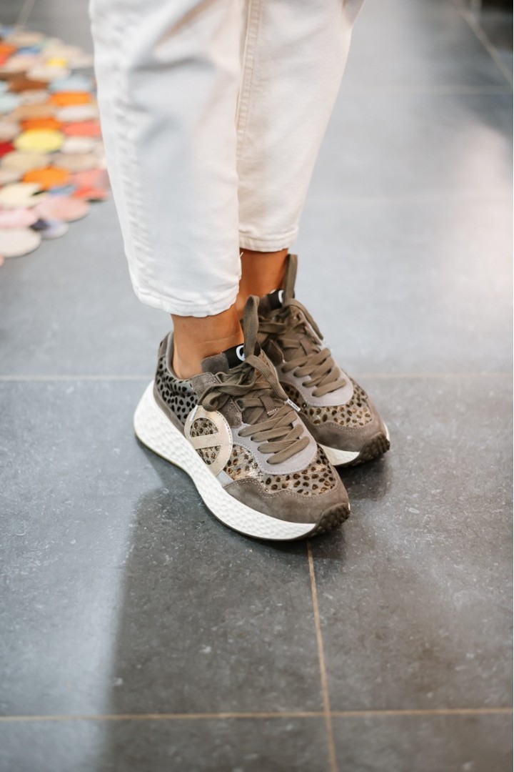 NO NAME CARTER JOGGER LEO GREY/CARBONE