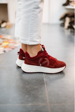NO NAME CARTER JOGGER COCOON BORDO