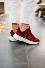 NO NAME CARTER JOGGER COCOON BORDO