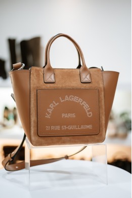 KARL LAGERFELD DAILY TOTE CARAMEL
