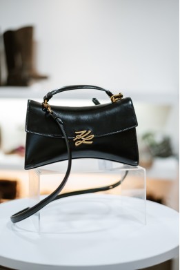 KARL LAGERFELD AUTOGRAPHE TWIST BLACK
