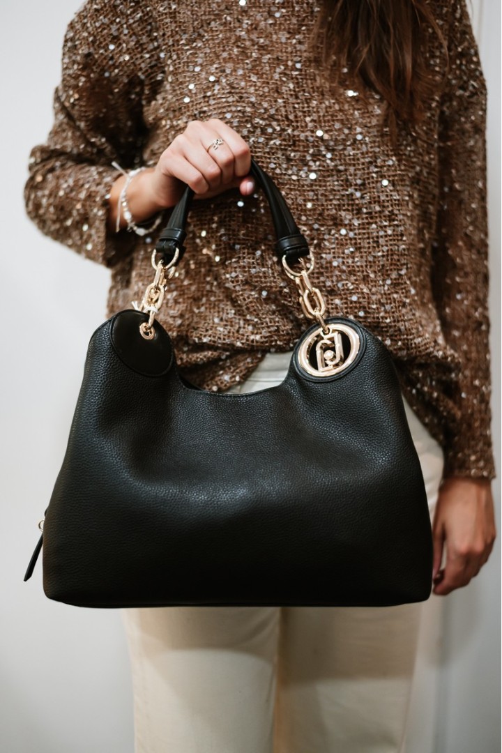 LIUJO AF6024 FAIZA ECS M SATCHEL NERO