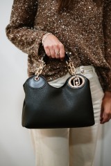 LIUJO AF6114 FAIZA ECS S SATCHEL NERO