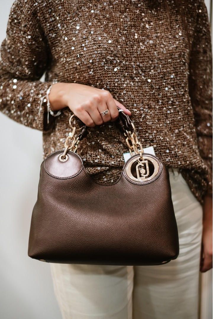 LIUJO AF6114 FAIZA ECS S SATCHEL MORO