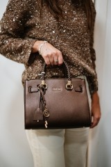 LIUJO AF6069 MANH ECS S SATCHEL MORO