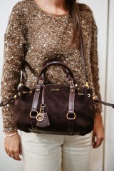 LIUJO AF6081 GINESA S TRUNK AUBERGINE