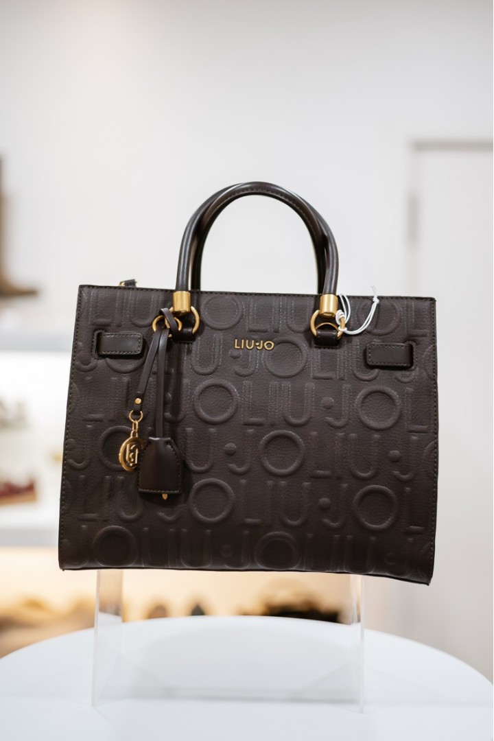 LIUJO AF6086 MANH M TOTE BROWN