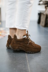 ASH ADDICTBIS01 CALF SUEDE MINK
