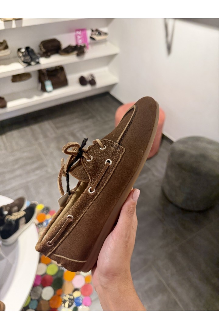 PAVEMENT PAMARIN BROWN TAUPE SUEDE