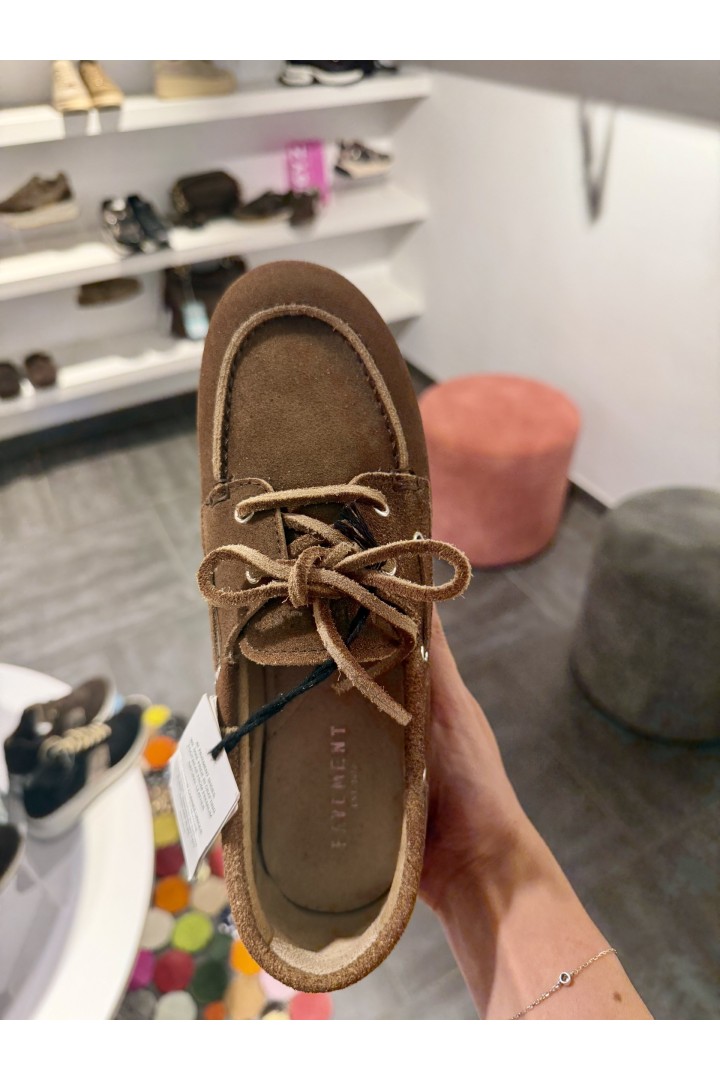 PAVEMENT PAMARIN BROWN TAUPE SUEDE
