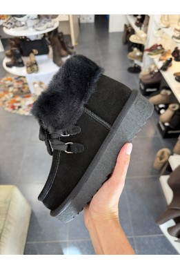 FRANKLIN NORDIC MID FUR BLACK