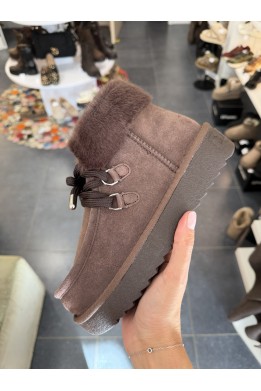 FRANKLIN NORDIC MID FUR CHOCO