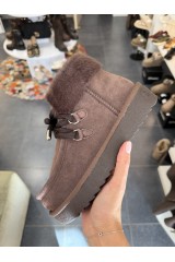 FRANKLIN NORDIC MID FUR CHOCO