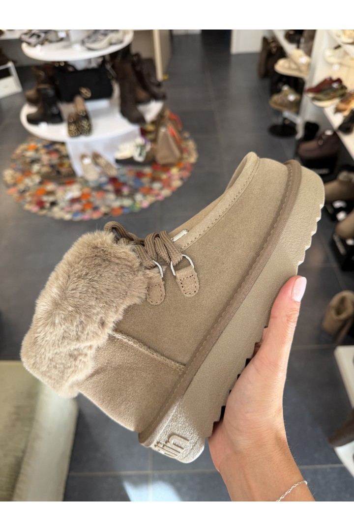 FRANKLIN NORDIC MID FUR TAUPE