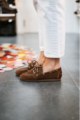 PAVEMENT PAMARIN BROWN TAUPE SUEDE