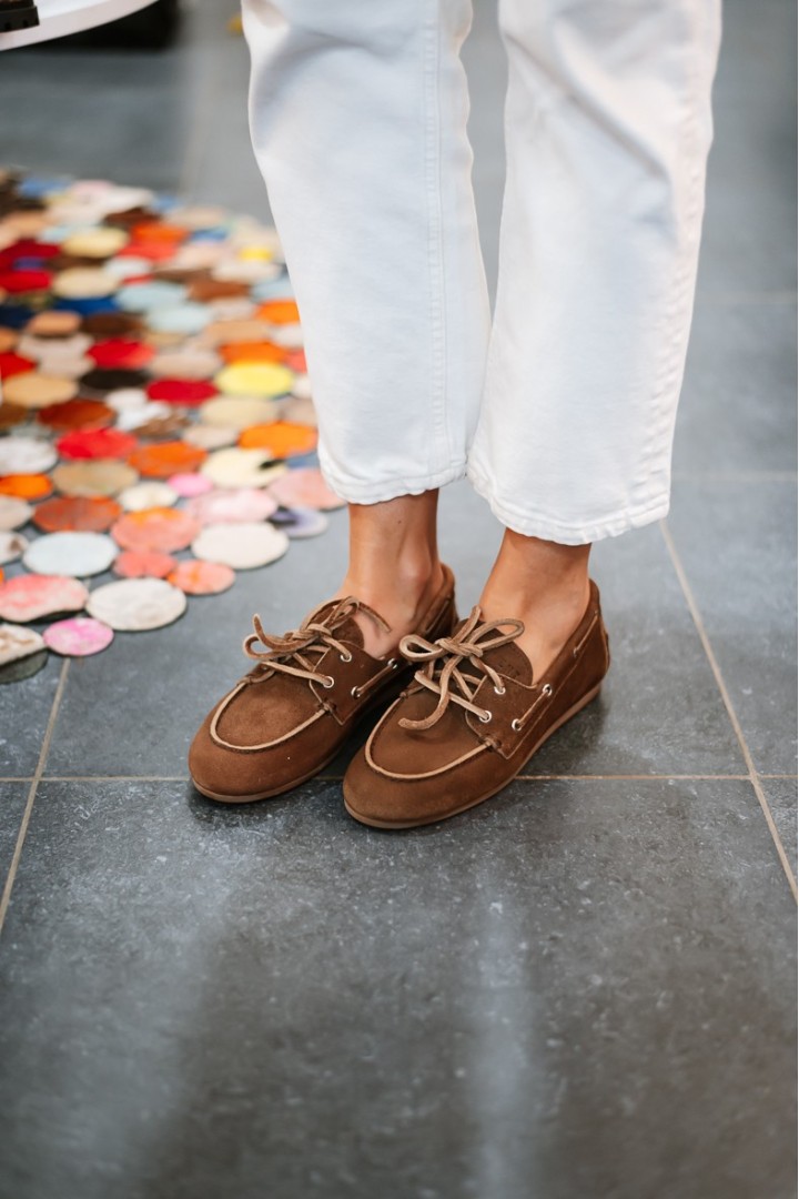 PAVEMENT PAMARIN BROWN TAUPE SUEDE