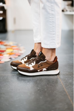 SUN68 Z46205 ALLY MIX MATERIALS MARRONE