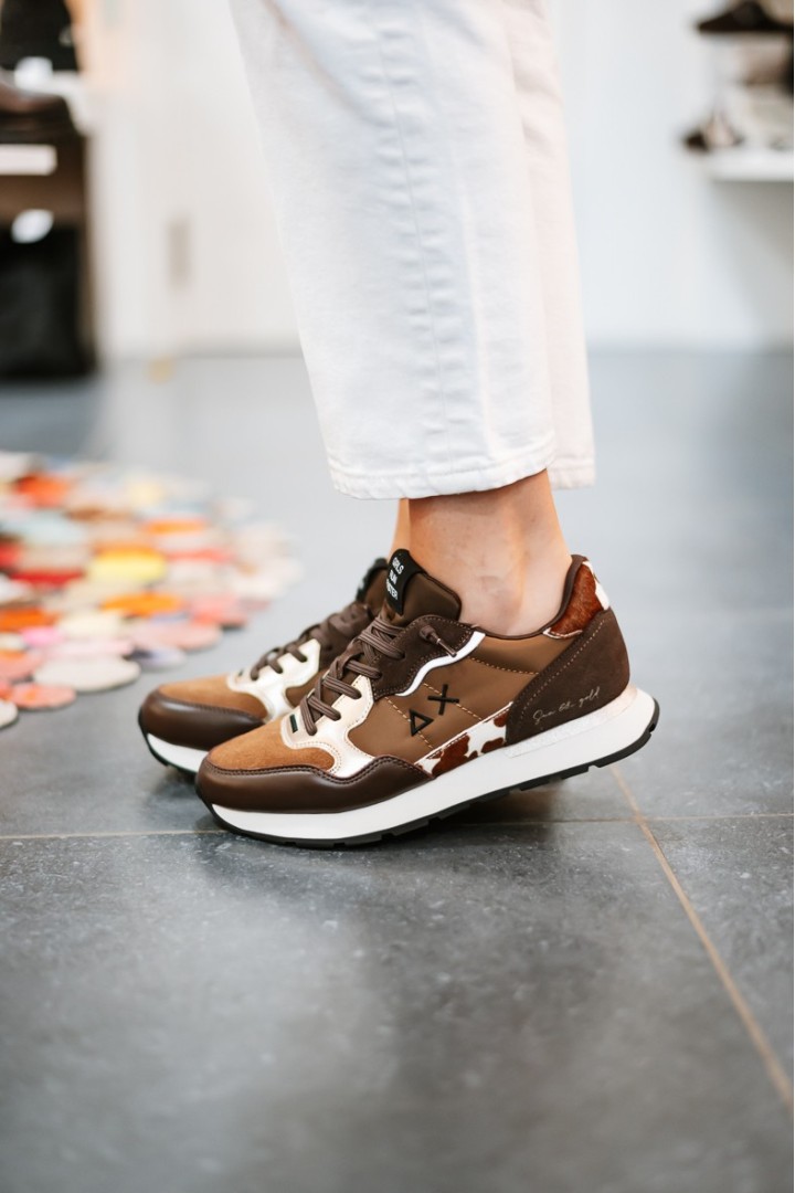 SUN68 Z46205 ALLY MIX MATERIALS MARRONE