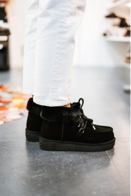 FRANKLIN NORDIC MID FUR BLACK