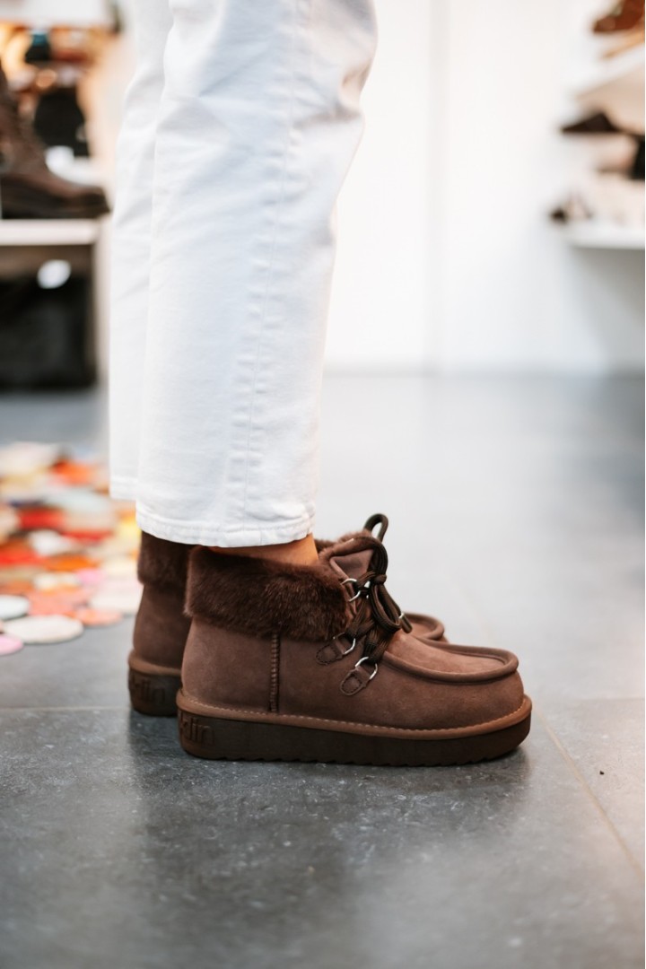 FRANKLIN NORDIC MID FUR CHOCO