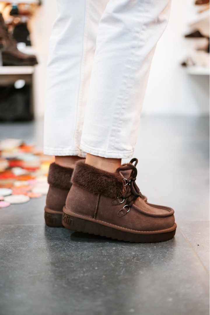 FRANKLIN NORDIC MID FUR CHOCO
