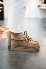 FRANKLIN NORDIC MID FUR TAUPE