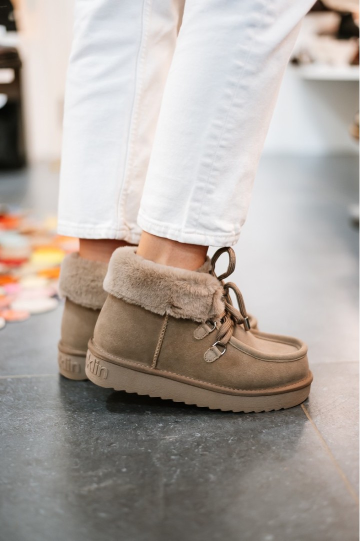 FRANKLIN NORDIC MID FUR TAUPE