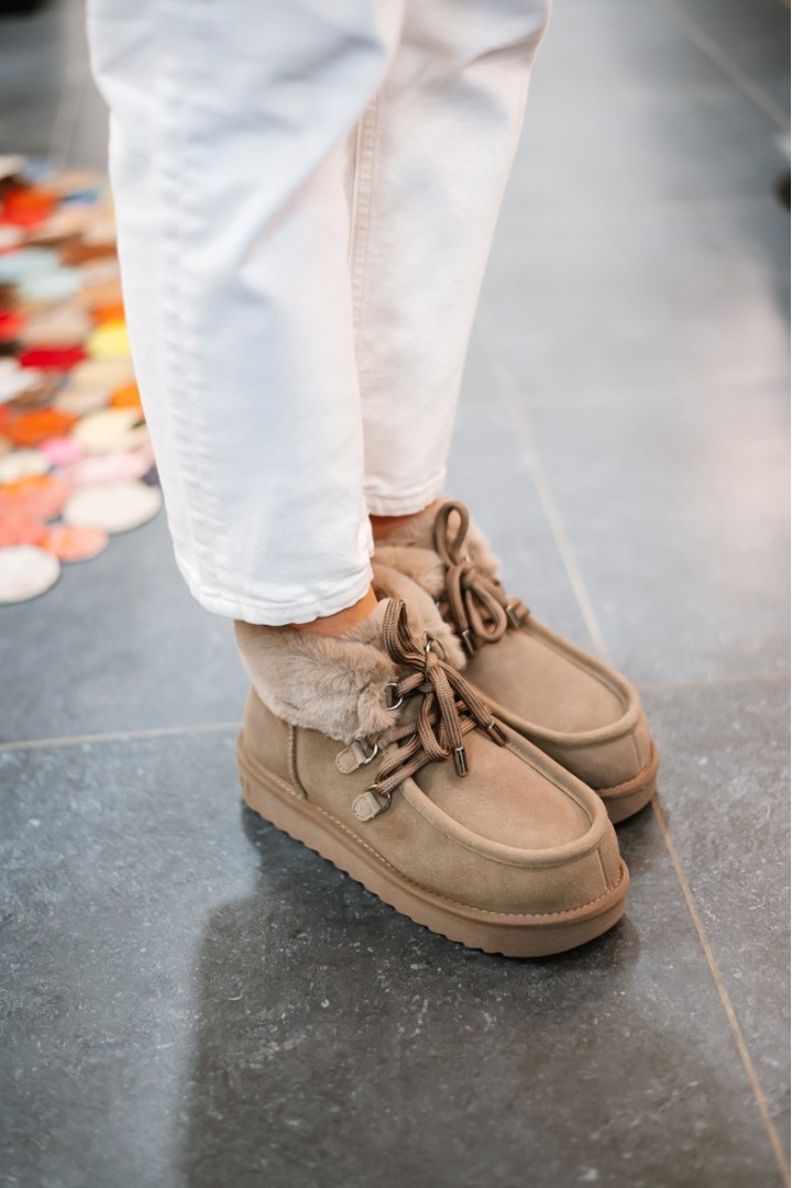 FRANKLIN NORDIC MID FUR TAUPE