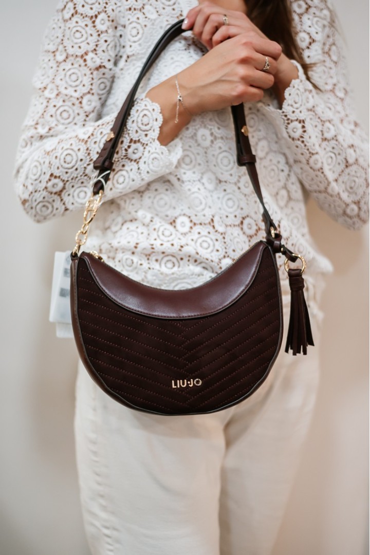 LIUJO AF6186 CIRRY HOBO AUBERGINE